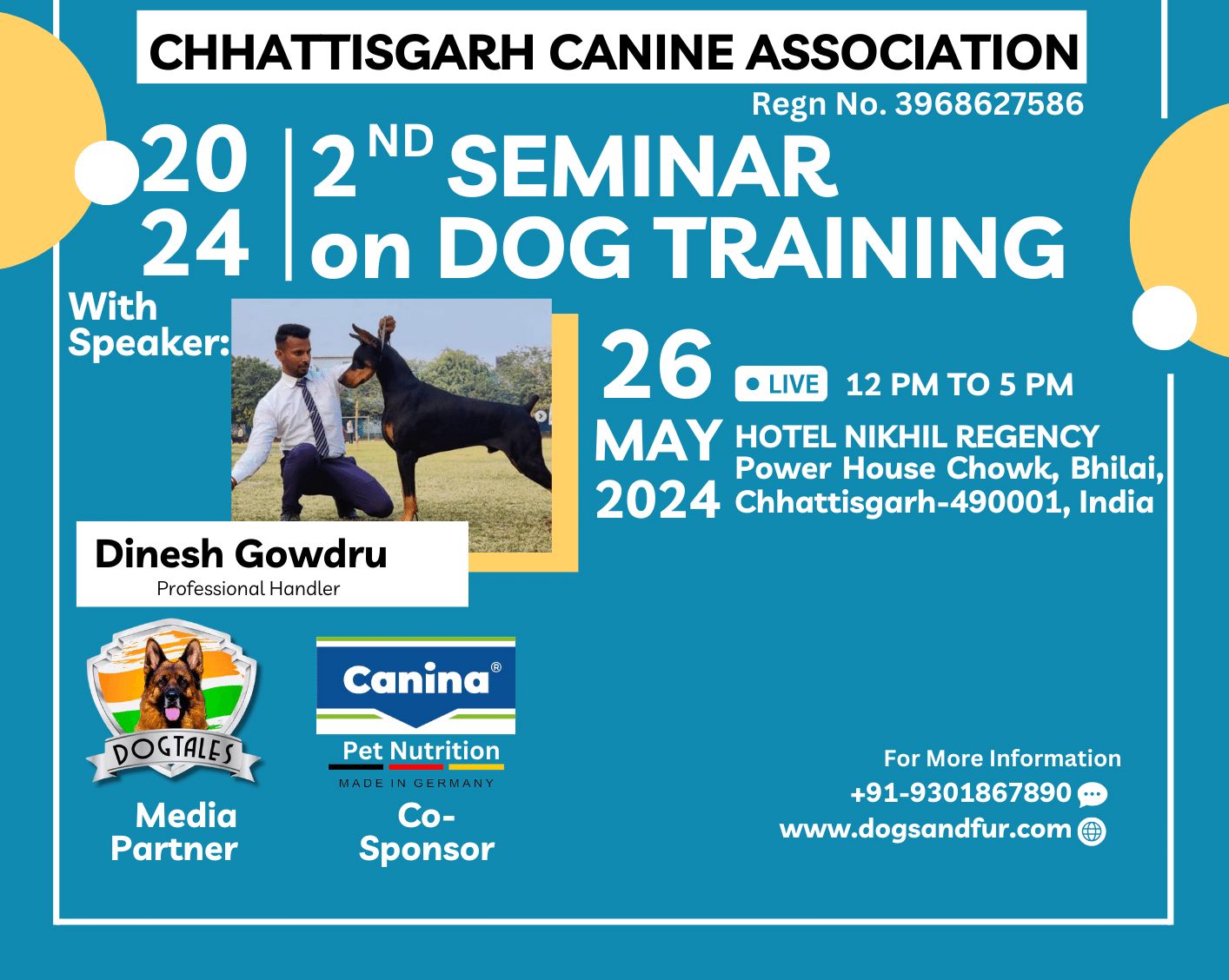 Chhattisgarh Canine Association Event