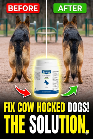 fix cow hocked dogs 2