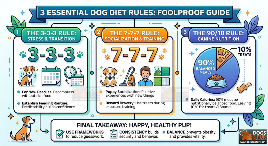 3 Essential Dog Diet Rules