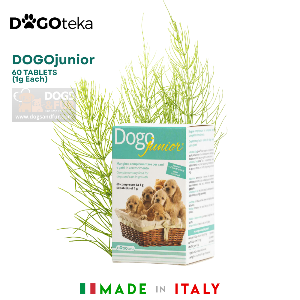 DOGOjunior puppy bone and joint supplement by Dogoteka