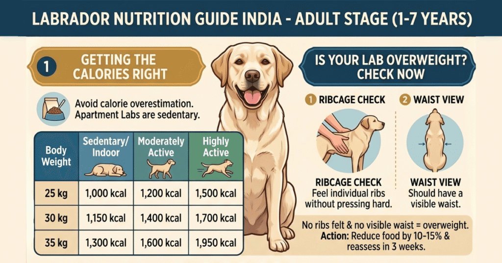 Labrador Nutrition Guide India