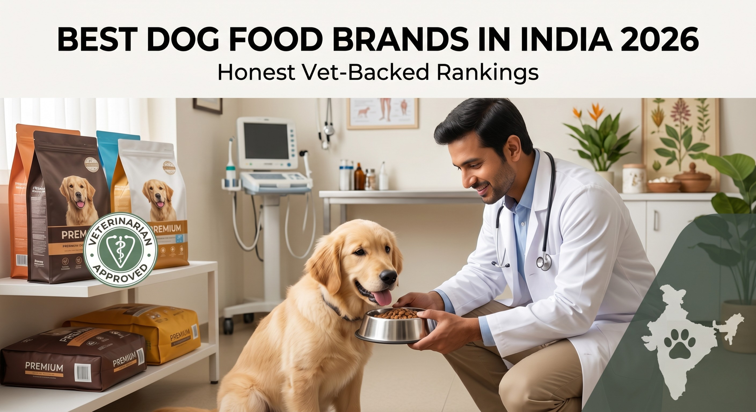 You are currently viewing Best Dog Food Brands in India 2026: Honest Vet-Backed Rankings