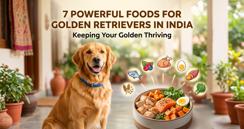 best food for Golden Retrievers in India